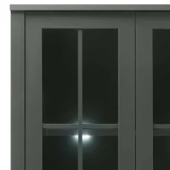 Wohnen TV Anbauwand in Dunkelgrün - Niestov (dreiteilig)