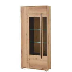 Wohnen Wohnwände|Wohnwand*TV Anbauwand in Eiche - Brocus (vierteilig)