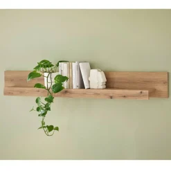 Wohnen Wohnwände|Wohnwand*TV Anbauwand in Eiche - Brocus (vierteilig)