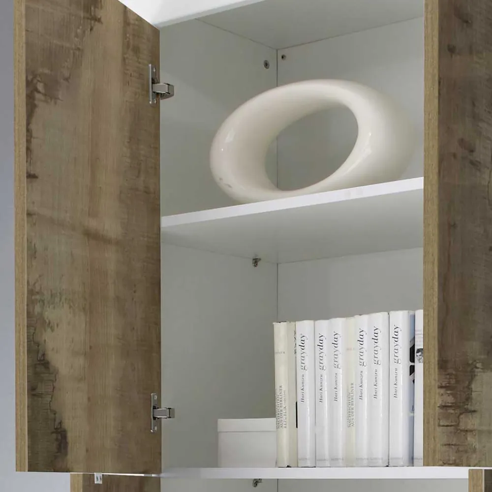 Wohnen TV Anbauwand Kombination modern - Olvenion (dreiteilig)