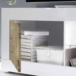 Wohnen TV Anbauwand Kombination modern - Olvenion (dreiteilig)