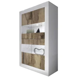 Wohnen TV Anbauwand Kombination modern - Olvenion (dreiteilig)