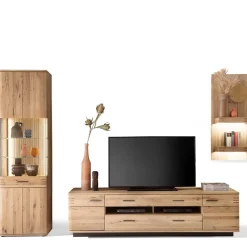 Wohnen Wohnzimmerschränke|Wohnwände*TV Anbauwand Möbel Kombination - Crupean (dreiteilig)