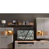Wohnen TV Anbauwand Möbel mit LED Licht - Fraguca (fünfteilig)