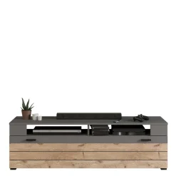 Wohnen TV Anbauwand Möbel-Kombi modern - Scarlett (dreiteilig)