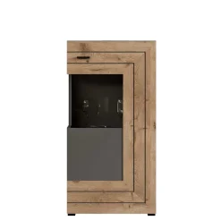 Wohnen TV Anbauwand Möbel-Kombi modern - Scarlett (dreiteilig)