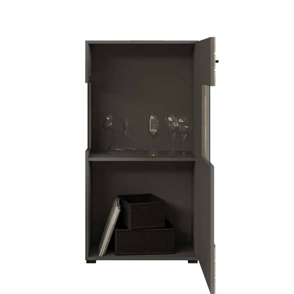 Wohnen TV Anbauwand Möbel-Kombi modern - Scarlett (dreiteilig)