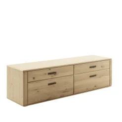 Wohnen TV Anbauwand Möbelset modern - Jevedaz (dreiteilig)