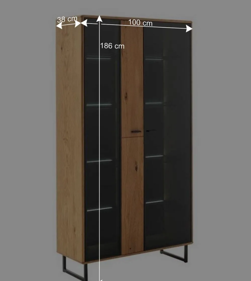 Wohnen Wohnwände|Wohnwand*TV Anbauwand Schränke - Flacona (dreiteilig)