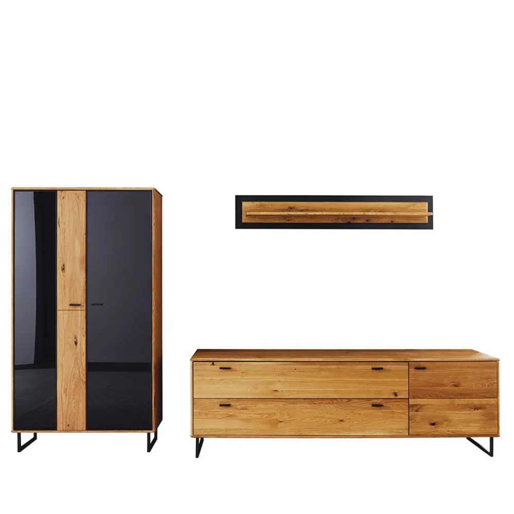 Wohnen Wohnwände|Wohnwand*TV Anbauwand Schränke - Flacona (dreiteilig)