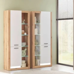 Wohnen Wohnzimmerschränke*TV Anbauwand Set - Adejano (vierteilig)