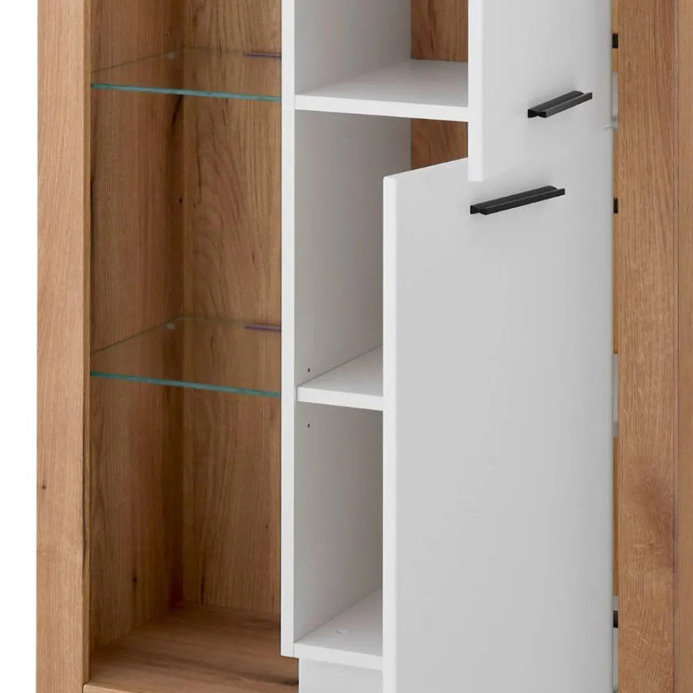 Wohnen Wohnzimmerschränke*TV Anbauwand Set - Adejano (vierteilig)