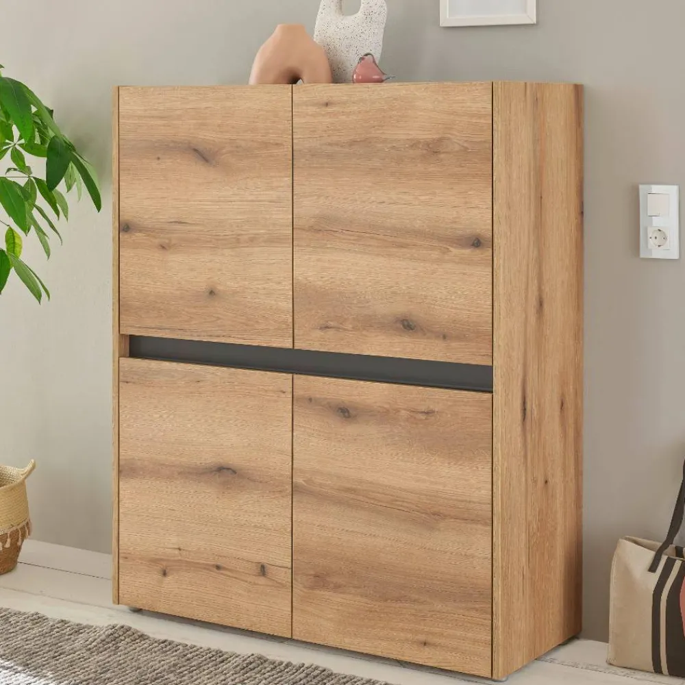 Wohnen TV Anbauwand Set - Colomania (fünfteilig)