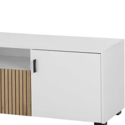 Wohnen TV Anbauwand Set modern - Nenaloro (vierteilig)