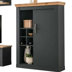 Wohnen TV Anbauwand Wohnzimmermöbel Set - Lionel (vierteilig)