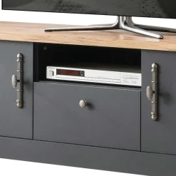 Wohnen TV Anbauwand Wohnzimmermöbel Set - Lionel (vierteilig)