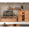 Wohnen Wohnwände|Wohnwand*TV Board & Highboard & Hängeregal Set - Amyonta (dreiteilig)