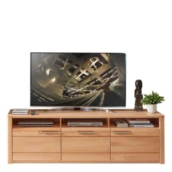 Wohnen Wohnwände|Wohnwand*TV Board & Highboard & Hängeregal Set - Amyonta (dreiteilig)