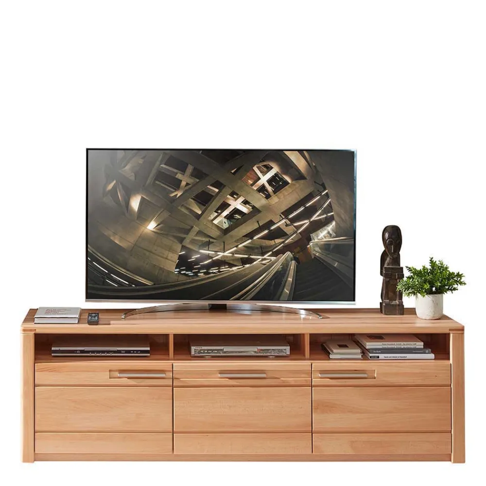 Wohnen Wohnwände|Wohnwand*TV Board & Highboard & Hängeregal Set - Amyonta (dreiteilig)