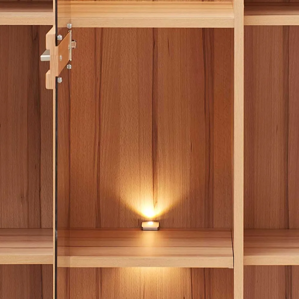 Wohnen Wohnwände|Wohnwand*TV Board & Highboard & Hängeregal Set - Amyonta (dreiteilig)