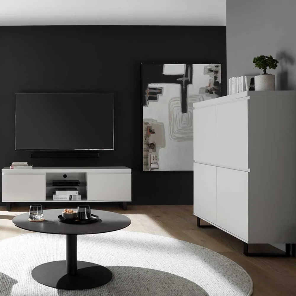 Wohnen Wohnwände|Wohnwand*TV Board & Highboard Set - Atela (zweiteilig)