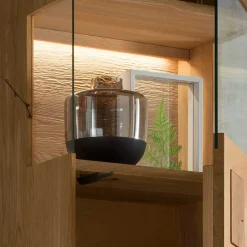 Wohnen Wohnzimmerschränke|Wohnwände*TV Board & Wandboard & Vitrine Set - Millena (dreiteilig)