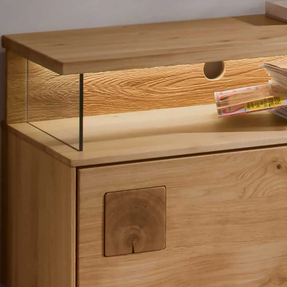 Wohnen Wohnzimmerschränke|Wohnwände*TV Board & Wandboard & Vitrine Set - Millena (dreiteilig)