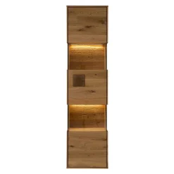 Wohnen Wohnzimmerschränke|Wohnwände*TV Board & Wandboard & Vitrine Set - Millena (dreiteilig)