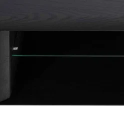 Wohnen Retro Möbel|Sideboards & Kommoden*TV Board aus Eiche geschliffen & Schwarz geölt - Asnes