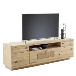 Wohnen Tv & Hifi-Möbel|Tv & Hifi-Möbel*TV Board aus hellem Asteiche Massivholz - Losiamos