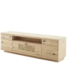 Wohnen Tv & Hifi-Möbel|Tv & Hifi-Möbel*TV Board aus hellem Asteiche Massivholz - Losiamos