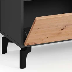 Wohnen TV Board in Wildeiche & Anthrazit - Kiss