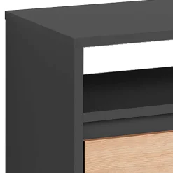 Wohnen TV Board in Wildeiche & Anthrazit - Kiss