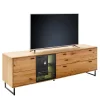 Wohnen Tv & Hifi-Möbel|Tv & Hifi-Möbel*TV Board mit Glastür & Tür & zwei Schubladen - Flacona