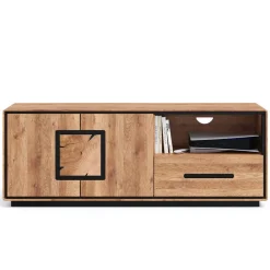 Wohnen TV Board mit Hirnholz Applikation - Shipper