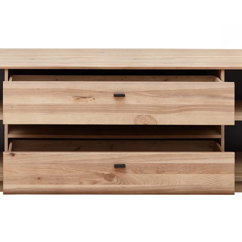 Wohnen TV Element in Esche und Wildeiche - Cassna