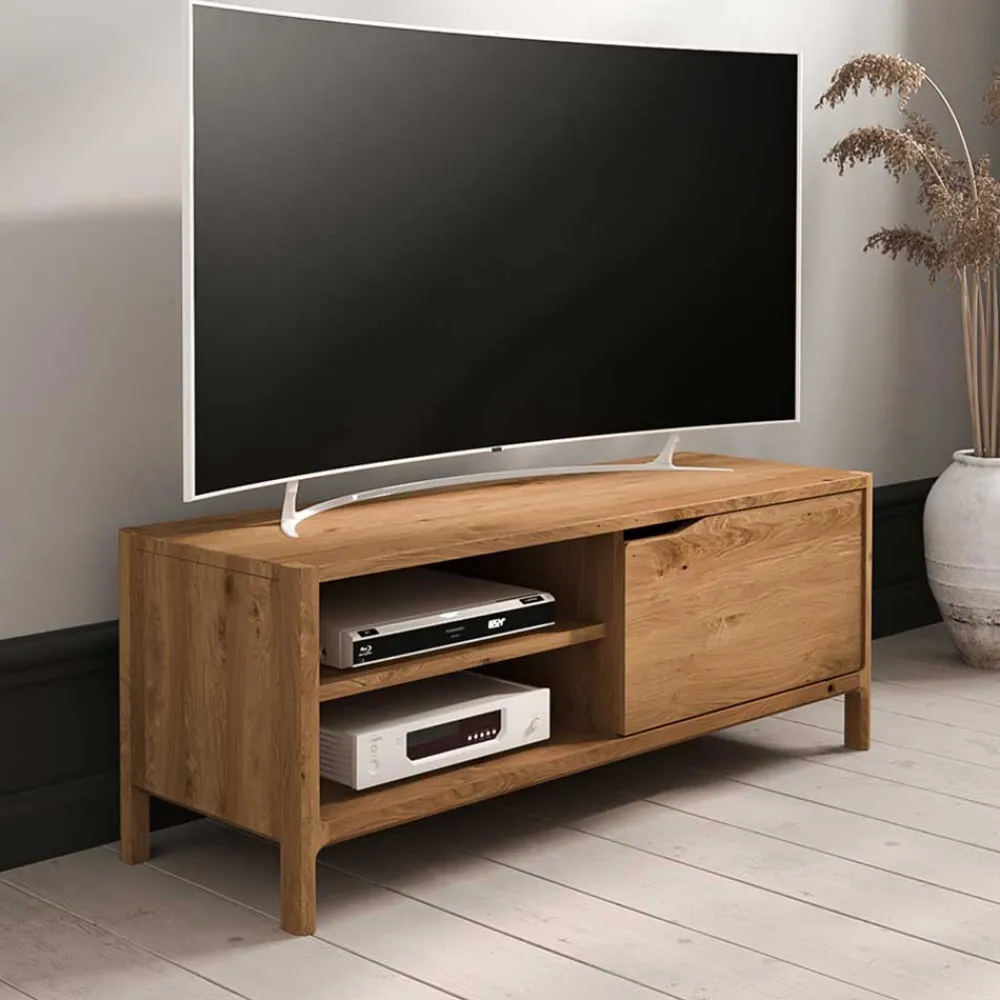 Wohnen Tv & Hifi-Möbel|Tv & Hifi-Möbel*TV Element mit zwei Fächern und Tür - Laida