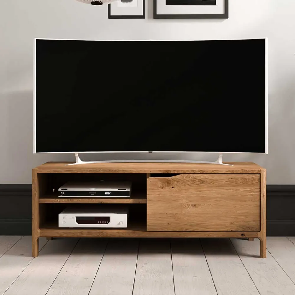 Wohnen Tv & Hifi-Möbel|Tv & Hifi-Möbel*TV Element mit zwei Fächern und Tür - Laida