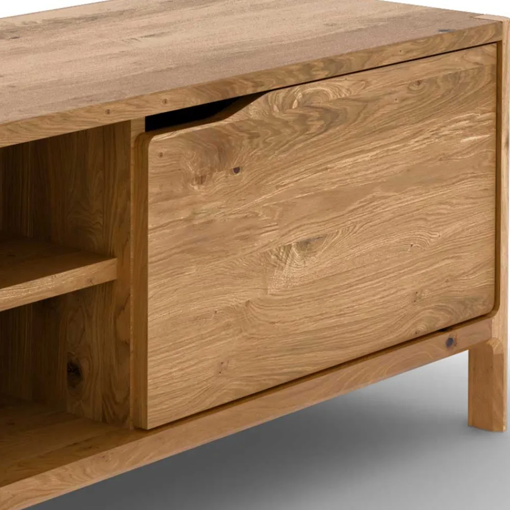 Wohnen Tv & Hifi-Möbel|Tv & Hifi-Möbel*TV Element mit zwei Fächern und Tür - Laida