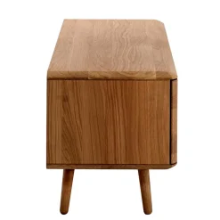 Wohnen Lowboards|Tv & Hifi-Möbel*TV Kommode in Eiche Bianco massiv - Bakaras