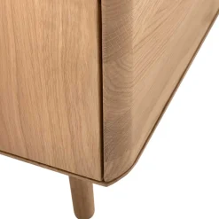 Wohnen Lowboards|Tv & Hifi-Möbel*TV Kommode in Eiche Bianco massiv - Bakaras