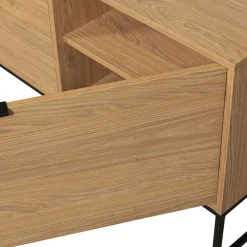 Wohnen TV Kommode in Eiche Natur Dekor - Ariadelco