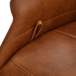 Wohnen Braune Möbel|Sessel & Hocker*TV Ledersessel mit Relaxfunktion - Kantabria