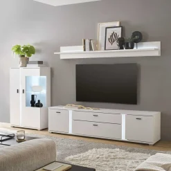 Wohnen Wohnwände|Wohnwand*TV Lowboard & Highboard & Regal Set - Tirol (dreiteilig)