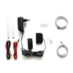 Wohnen Wohnzimmerschränke|Wohnwände*TV Lowboard & Vitrine & Wandboard Set - Apulco (dreiteilig)