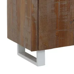 Wohnen Sideboards & Kommoden|Sideboards & Kommoden*TV Lowboard aus massiver Kiefer Dunkel - Lavagna