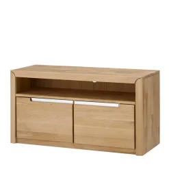 Wohnen TV Lowboard Croconia aus Wildeiche Massivholz