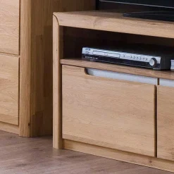 Wohnen TV Lowboard Croconia aus Wildeiche Massivholz