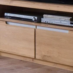 Wohnen TV Lowboard Croconia aus Wildeiche Massivholz