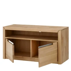 Wohnen TV Lowboard Croconia aus Wildeiche Massivholz